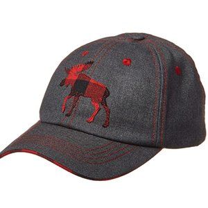 Men's Baseball Cap Red Stripe